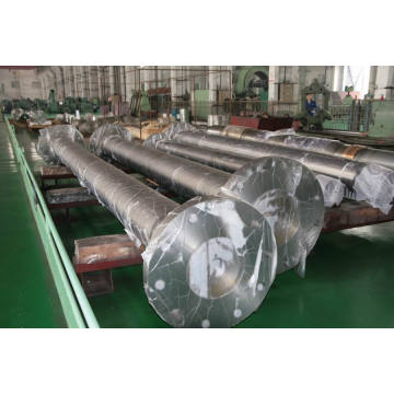 Exportador caliente del eje de la forja del acero de carbono Dia10-1500 milímetros